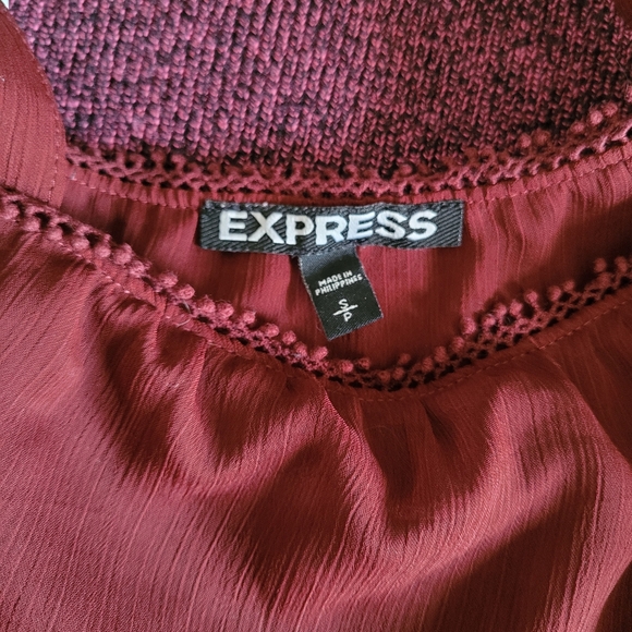Express sheer bohemian blouse - Picture 3 of 5